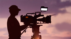 Filmando con cámaras profesionales